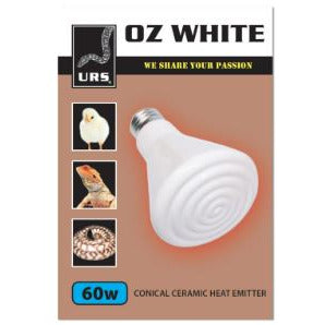 URS 60W Oz White Ceramic
