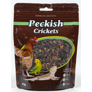 Peckish Crickets 70G