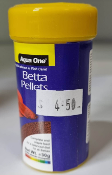 Aqua one shop betta pellets